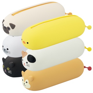 LIHIT Smart Fit Punilabo Lying Pen Pouch Big (กระเป๋าเครื่องเขียนซิลิโคนขนาดใหญ่) A-7800