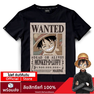 【ONEPIECE STORE】เสื้อวันพีช ลายลิขสิทธิ์แท้  เสื้อยืดลายการ์ตูน  one piece DOP-1241-BK