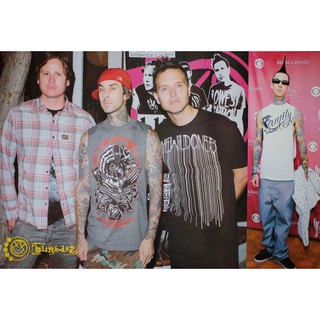 โปสเตอร์ รูปถ่าย วง ดนตรี ร็อก บลิงก์-182 Blink 182 POSTER 24”x35” Inch American Pop Punk Alternative Rock Graphic V7