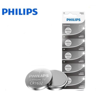 ถ่านรีโมท Philips CR1632 Lithium 3V ของใหม่ ของแท้