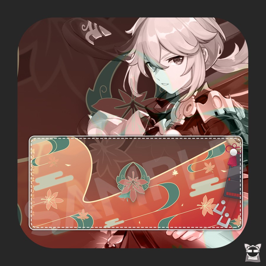 Kaedahara Kazuha Genshin Impact Deskmat/แผ่นรองเมาส์