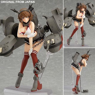 Figure งานแท้ Original figFIX Max Factory Kancolle Kantai Collection เรือรบโมเอะ Mutsu มุทสึ Half Damage