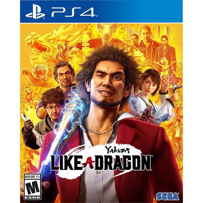 Ps4 : Yakuza 7 : Like A Dragon English (มือ 1) *มีกล่องเหล็กแถม*