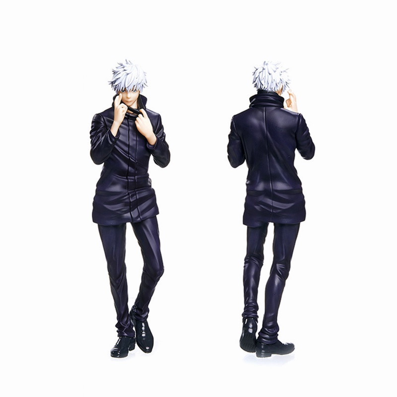 ใหม่ ฟิกเกอร์ PVC อนิเมะญี่ปุ่น Jujutsu Kaisen Gojo Satoru ขนาด 16 ซม. สําหรับตกแต่งโต๊ะ เก็บสะสม