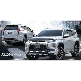 สเกิร์ตหน้า-หลัง Mitsubishi Pajero Sport ปี 2019