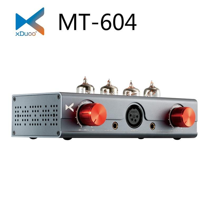 XDUOO MT604 Balanced Tube Headphone Amplifier 6J1 Preamp XLR/4.4MM