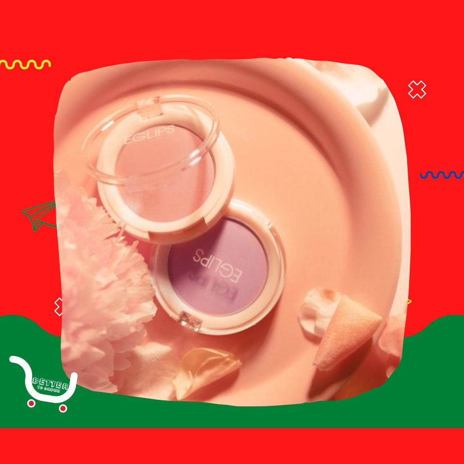 บลัชออนสุดละมุน พร้อมส่ง!! eglips cheek fit blusher