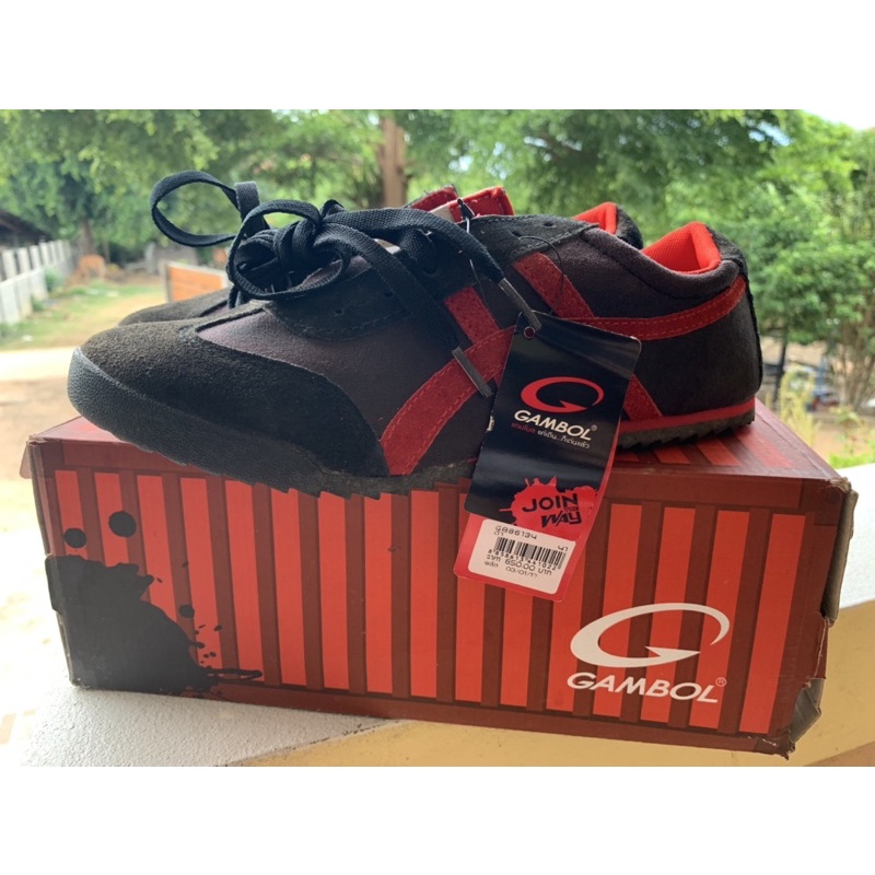 รองเท้าผ้าใบGAMBOL ของแท้100% Style GB86134