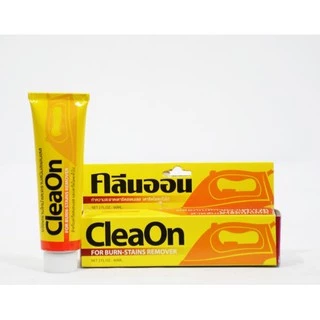 🔥9.15โค้ดส่งฟรีหน้าร้าน🔥Clean-On คลีนออน ครีมทำความสะอาดเตารีด ขจัดคราบไหม้และสนิมบนโลหะเตารีด (60 กรัม)