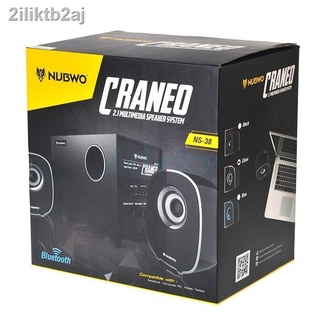 NUBWO Craned NS-38 Bluetooth 2.1 Speaker ลำโพงบลูทูธ+AUX 3.5mm+USB+อ่านSD Card