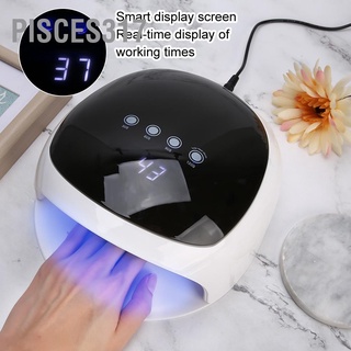 Pisces317 เครื่องเป่าเล็บเจล Uv Led 52W แบบมืออาชีพ