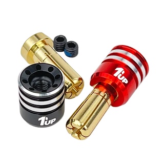 1up Racing Heatsink Bullet Plugs - 5mm