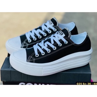 รองเท้าผ้าใบ converse hi end พร้อมอุปกรณ์ ส่งฟรีคะ