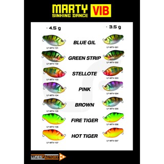 อุปกรณ์ตกปลา เหยื่อปลอม Marty VIB (LF)