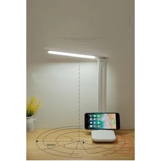 คมไฟแบบชาร์จ โคมไฟอ่านหนังสือ ไร้สาย ถนอมสายตา โคมไฟตั้งโต๊ะ LED ระบบสัมผัสหรี่ได้
