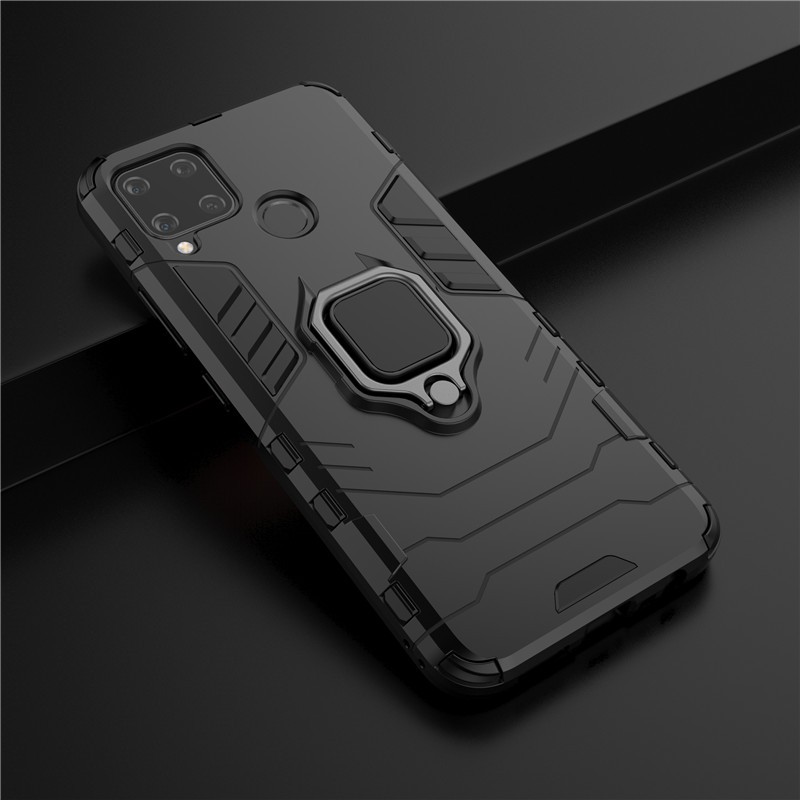 Realme Narzo 20 Case Kickstand Magnetic Ironman Hard Phone Case OPPO Realme Narzo20 Pro Narzo20Pro C