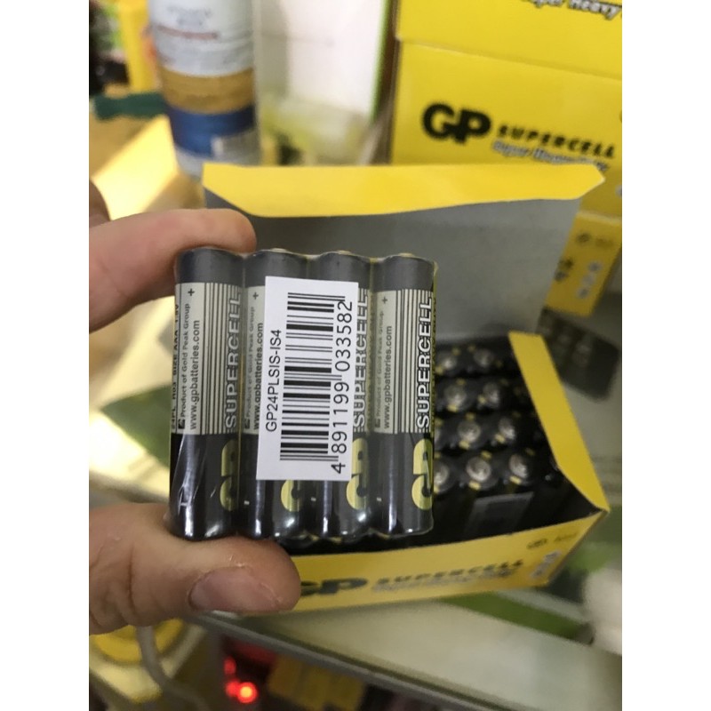 🔋ถ่าน3A AAA 1.5V panasonic แพ็ค 4 ก้อน สำหรับ วิทยุ ไฟฉาย นาฬิกา และของเล่น exp.2024
