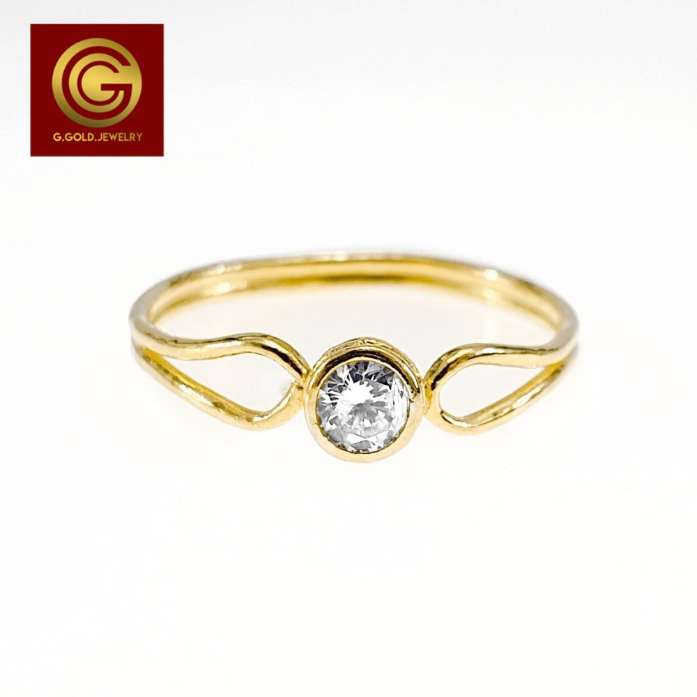 GGOLD แหวนทอง96.5%แท้ 1.0 กรัม ลาย00296 [G-00617]