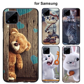 เคส SAMSUNG A04 A04S A13  A23 A33 A53 A73 A03 A52s A52 A72 A12 M12 5G A01 A2 Core   โทรศัพท์มือถือซิลิโคนนิ่ม พิมพ์ลายการ์ตูน กันกระแทก สำหรับ