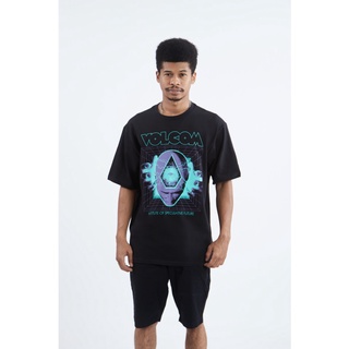 เสื้อยืดใหม่Volcom เสื้อยืด NPAC MAX LOEFFLER FA SS VAF232108S-3XL