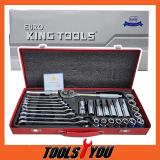 ประแจบล็อก EURO KING TOOLS 29 ชิ้น