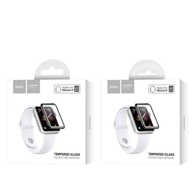 Hoco ฟิมส์กระจกกาวเต็ม เต็มจอ Apple Watch Series 4-5 44mm 40mm