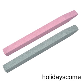 [HCLM] 2PCS Quartz Scrub Nail File Cuticle Remove Stick Nail Art Grinding Stone Exfoliate Carving Pusher Manicure Care