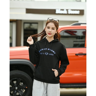 New hooded sweater women loose Korean version BF lazy wind top ins trendy three colors