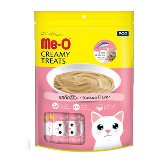 MEO มีโอ ครีมมี่ ทรีต รสคัตสึโอะ 15 กรัม x 20 ซอง (1 แพค)