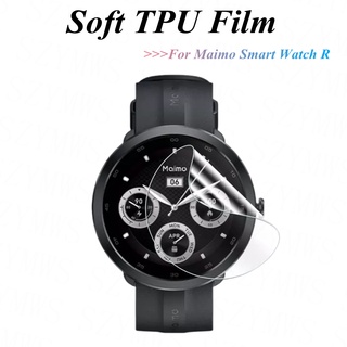 Maimo ฟิล์มกันรอยหน้าจอสมาร์ทวอทช์ R GPS สําหรับ Maimo Watch R/70Mai Smart Watch ฟิล์ม TPU นิ่ม