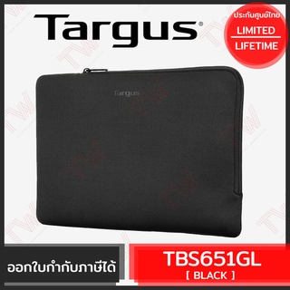 Targus TBS651GL 13-14" MultiFit Sleeves with EcoSmart® [ Black ] กระเป๋าใส่โน๊ตบุ๊ค ของแท้ ประกันศูนย์ Limited Lifetime