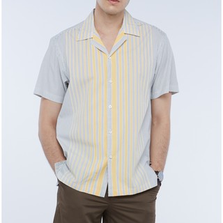 Multi striped short sleeves shirt