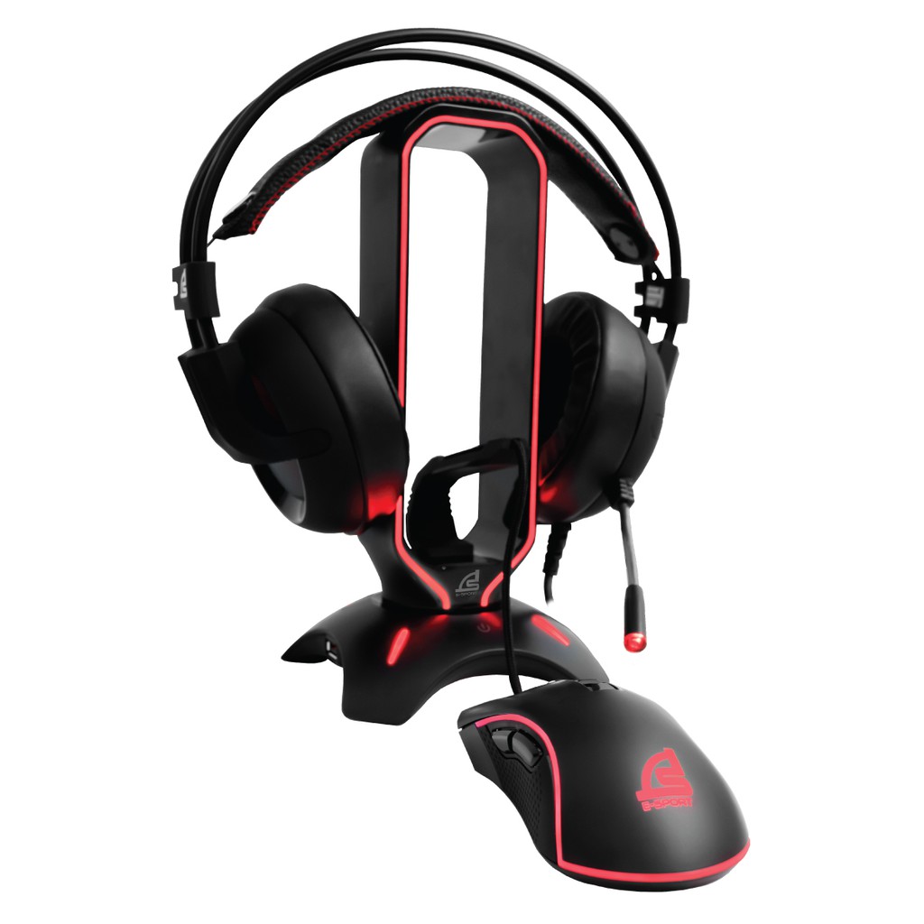พร้อมส่ง ขาตั้งหูฟัง SIGNO E-Sport Gaming 3 in 1 Mouse Bungee รุ่น INVAGUS BG-703