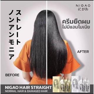 NIGAO HAIR STRAIGHT นิกาโอะ ไลฟ์ สเตรท เธอราพี ครีมยืดผมสูตรใหม่จากญี่ปุ่น พัฒนาขึ้นเพื่อช่างผมและผู้ใช้โดยเฉพาะ