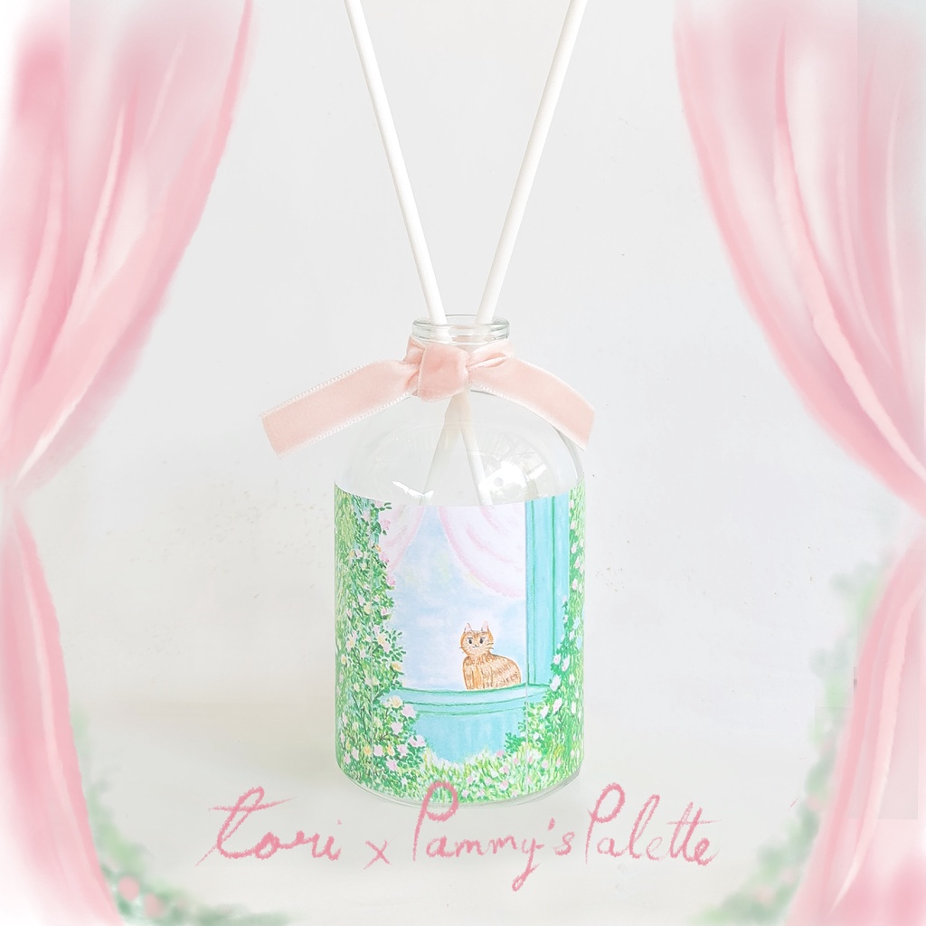 TORIAROMA | Tori x Pammy's Palette รุ่น Kitten in the rose garden น้ำหอมในบ้าน 100ml.