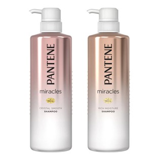 Pantene Pro-V Miracles Crystal Smooth / Rich Moisture Shampoo แพนทีนแชมพู 500 มล.