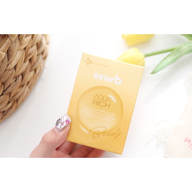 Innerb Aqua Rich 56 เม็ด #CJ aquarich#hyaluron#hyaluron capsule# ...