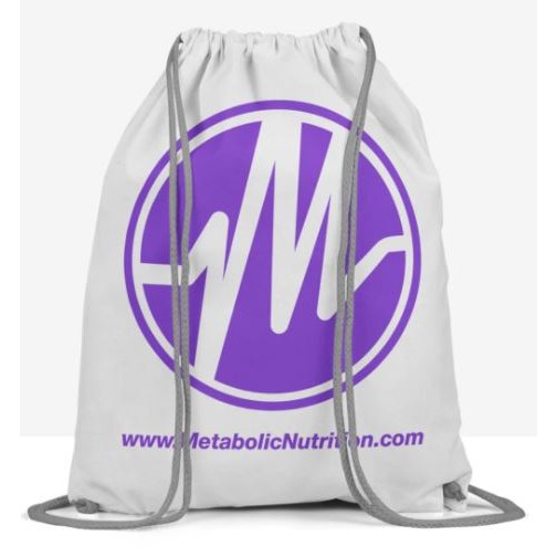 Metabolic Nutrition String Bag Sling Beg Optimum Nutrition Serious Mass True Tech Nitro Dymatize Mus
