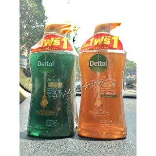 (1แถม1) Dettol เดทตอล โกลด์ เจลอาบน้ำ 500 มล.