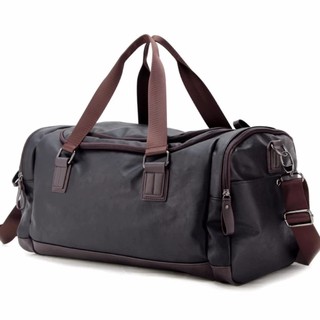 กระเป๋าสะพายไหล่ผู้ชายTravel Bag/Sports Bag &amp; Gym Bag รุ่น 2072 - Black