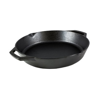 Lodge 12 Inch (30.4cm) Cast Iron Pan with Loop Handles กระทะเหล็กหล่อสองหู 12 นิ้ว (30.4 ซม) L10SKL