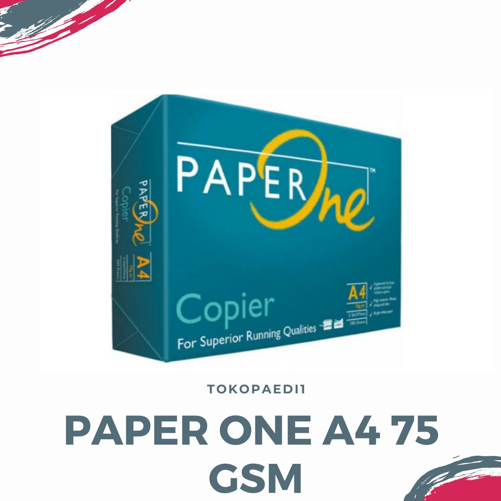 PAPER ONE A4 75 GSM PAPER