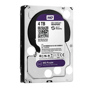 WD 2TB-6TB Purple CCTV (HDD PC 3.5") ประกันศูนย์ 2ปี