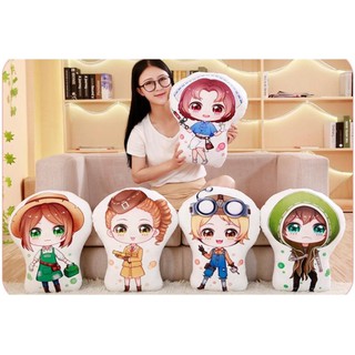 พร้อมส่ง ! หมอนตุ๊กตา Survivors &amp; Hunter จากเกมส์ Identity V ขนาด 45 cm.
