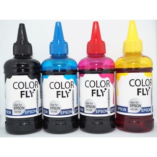 Advice⚡️สินค้าพร้อมส่ง⚡️ หมึกเติม EPSON ขนาด 100ml. Color Fly (Refill) For Printer EPSON (All Model)