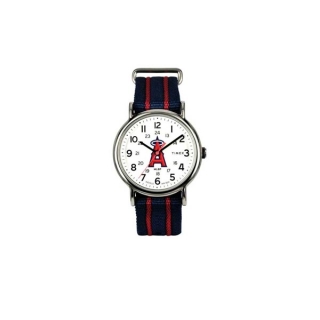 Timex TM-TW2T54700 Weekender MLB Tribute Collection นาฬิกาข้อมือผู้ชายและผู้หญิง สีน้ำเงิน