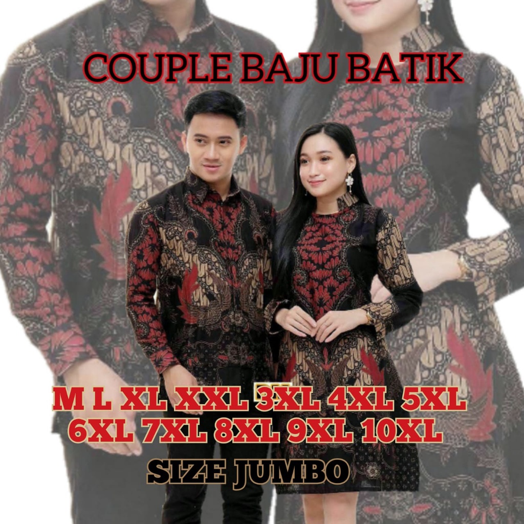 เสื้อบาติก แขนยาว สไตล์โมเดิร์น สําหรับคู่รัก ครอบครัว ไซซ์ M L XL XXL 3XL 4XL 5XL 6XL 7XL 8XL 9XL 1