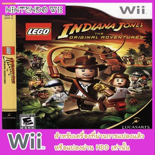 แผ่นเกมส์ wii - LEGO Indiana Jones The Original Adventures