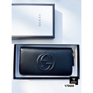 New Gucci soho zippy wallet  พร้อมส่ง