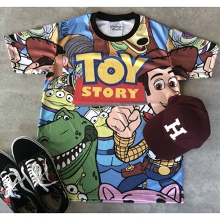 เสื้อ &amp; เดรส ผ้าดาวกระจาย ลายToy Story